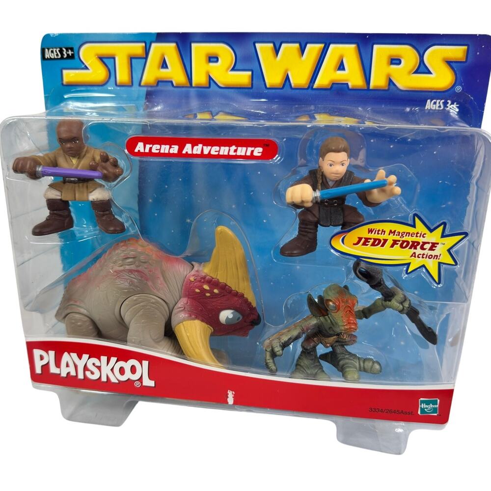 Star Wars Playskool Galactic Heroes Arena Adventure Anakin Mace‎ Windu Reek